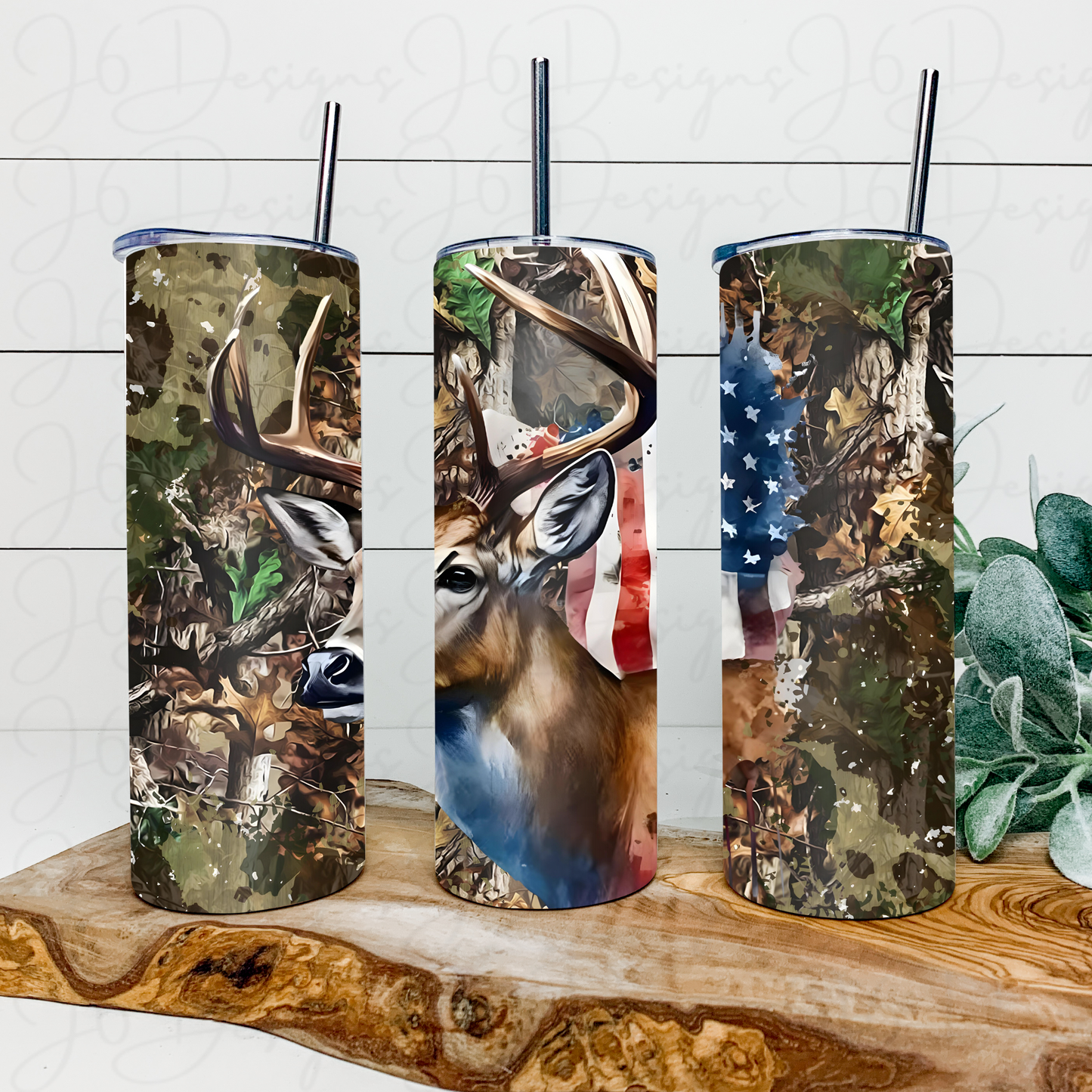 Camo Buck Tumbler