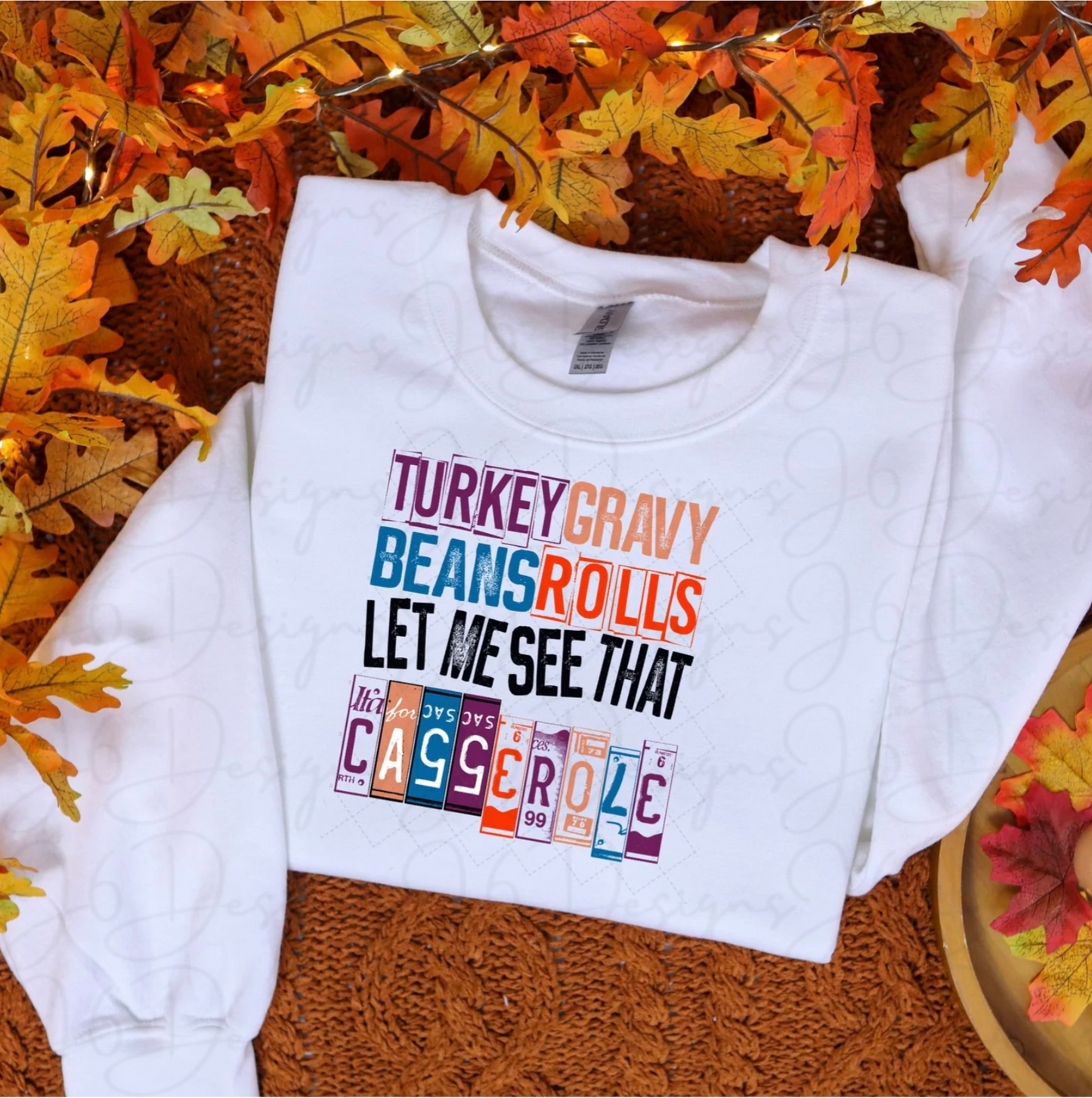 Casserole License Plate T-shirt Design