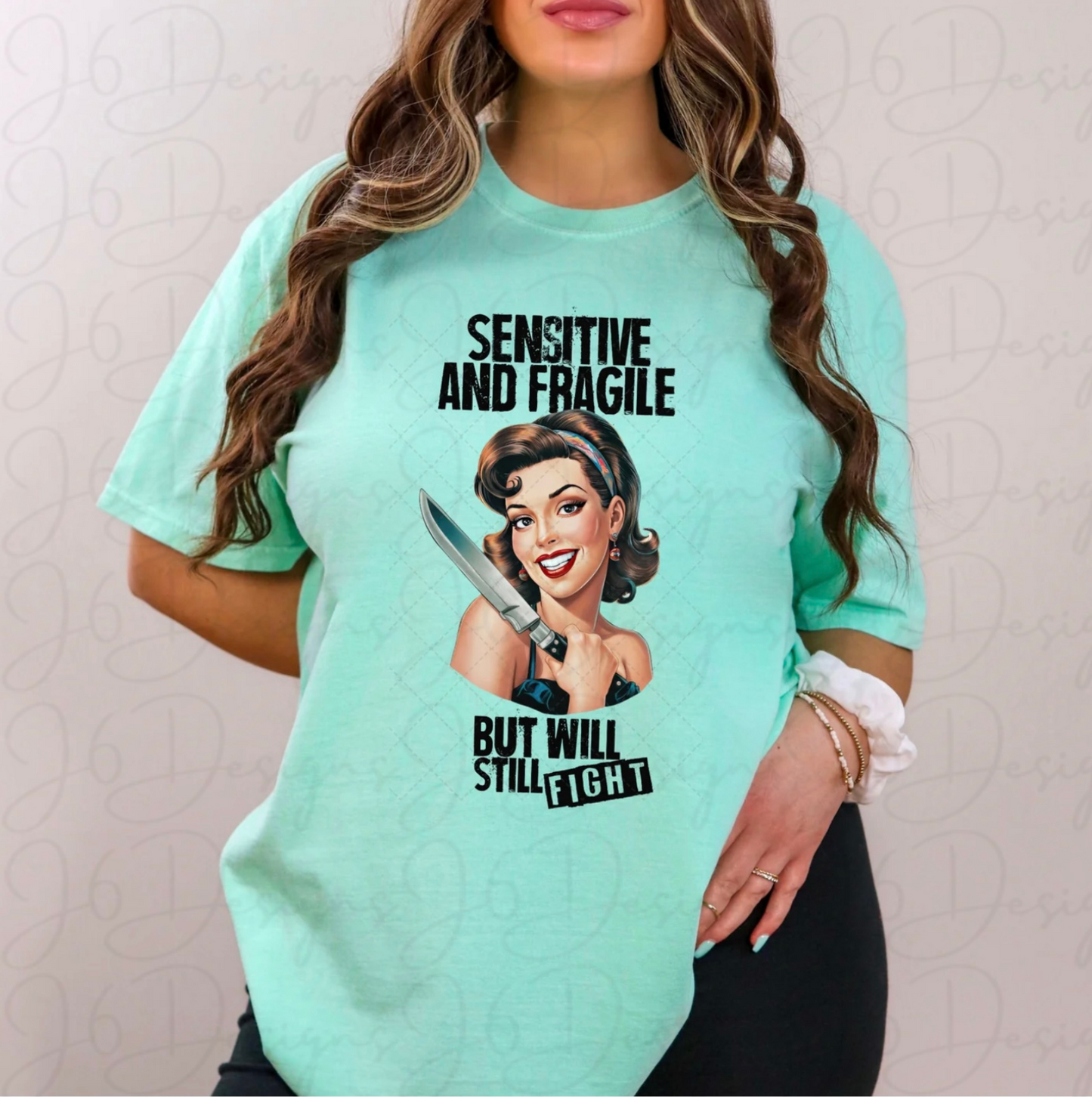 Sensitive And Fragile T-shirt Design