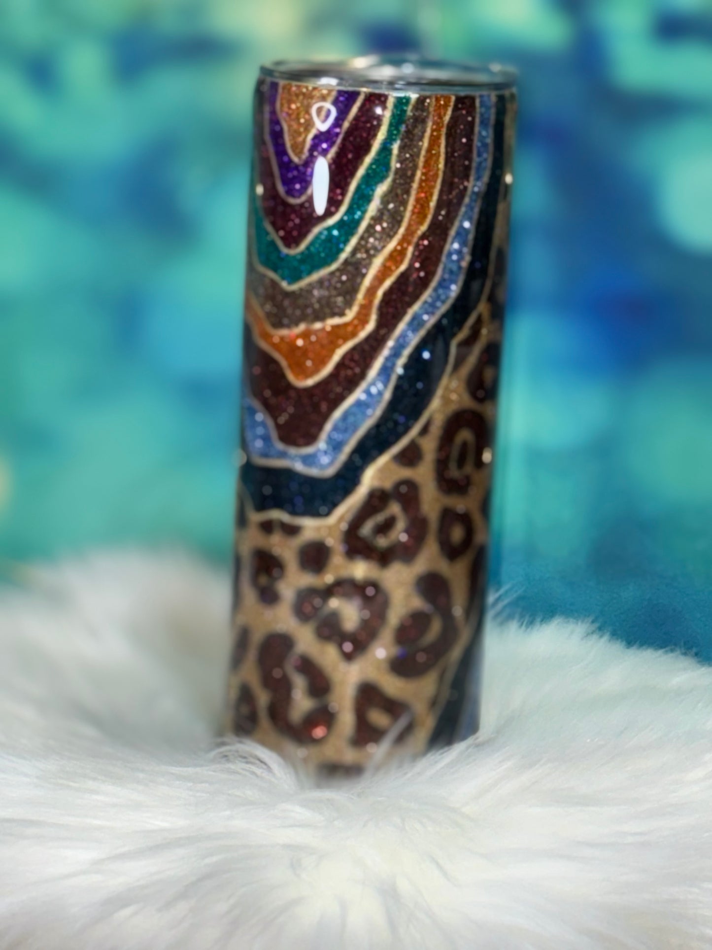Leopard Geode Tumbler