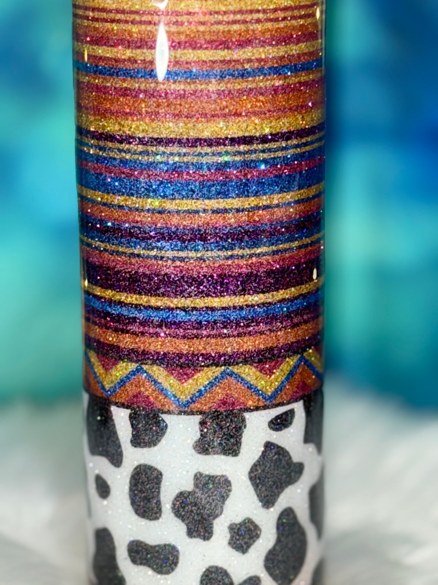 Serape Cow Tumbler
