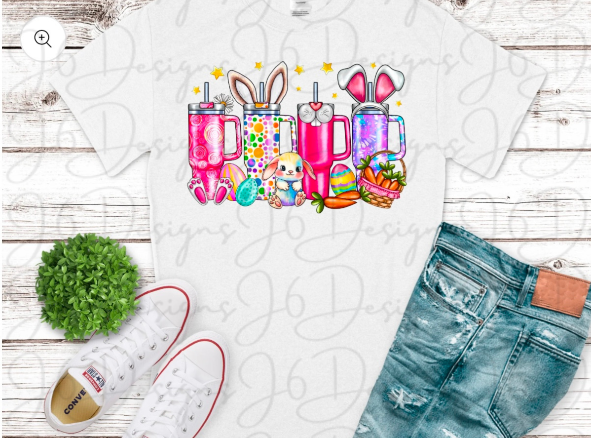 Easter Tumbler T-shirt Design