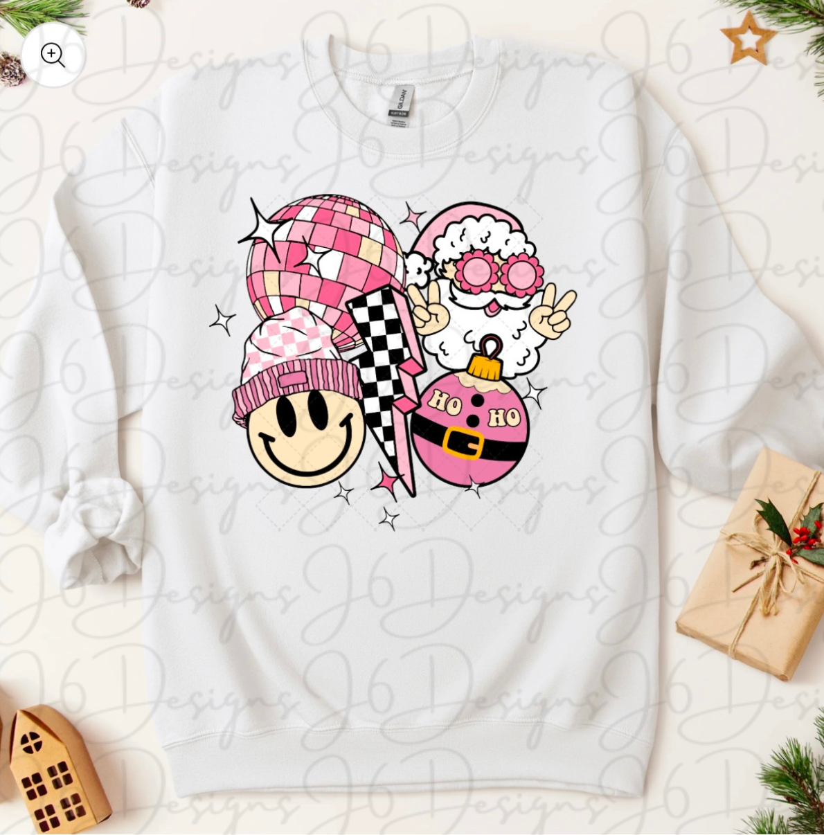 Retro Santa T-shirt Design