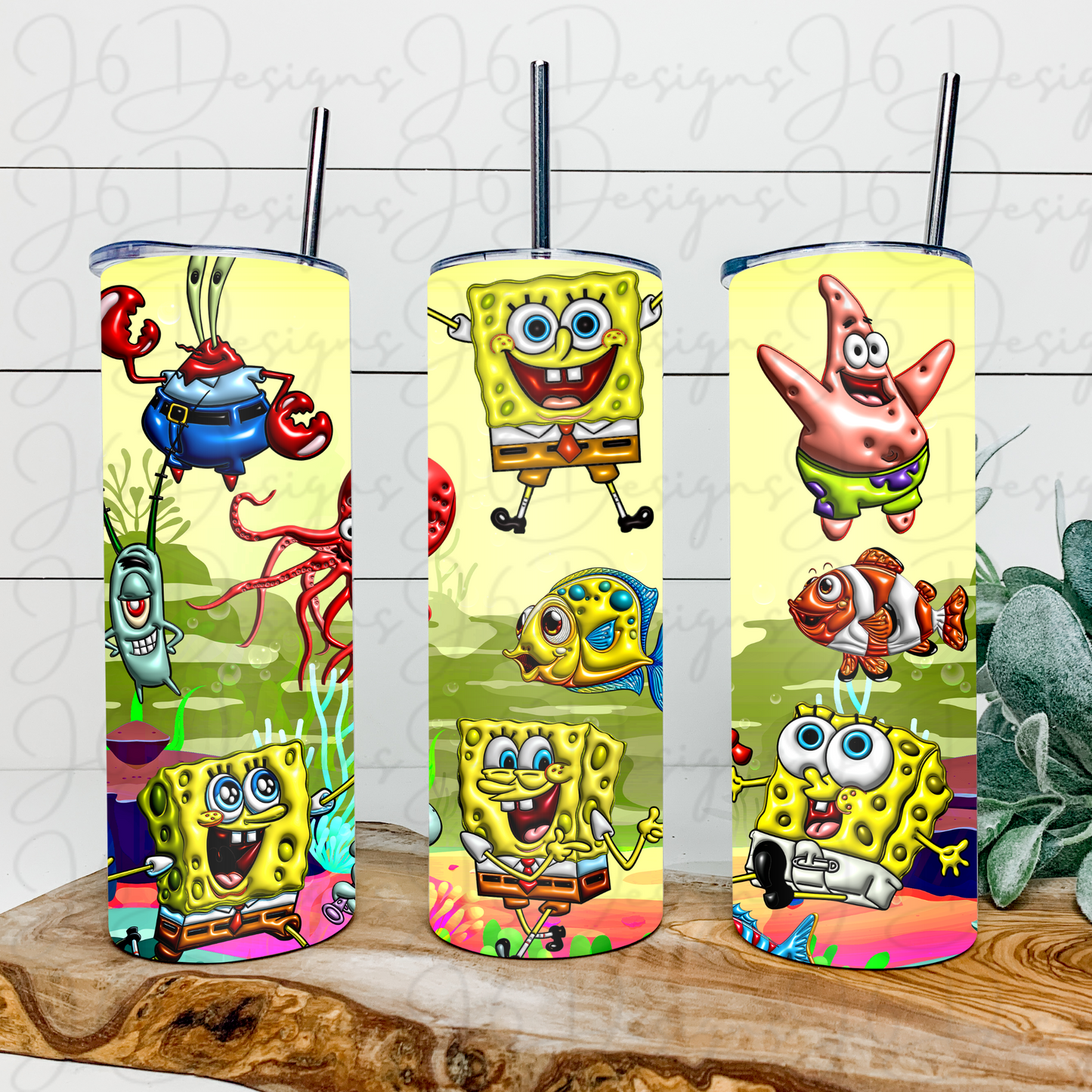 Yellow Sponge Tumbler