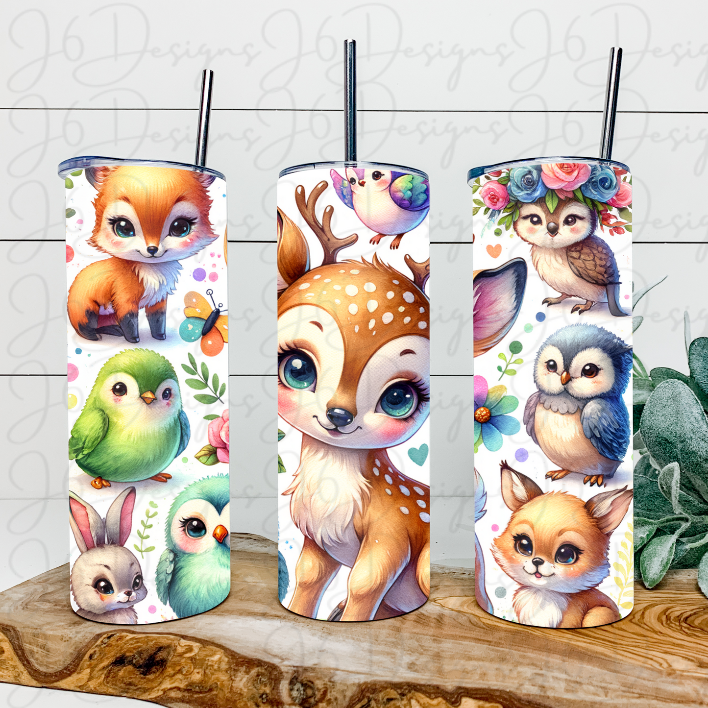 Baby Deer & Friends Tumbler