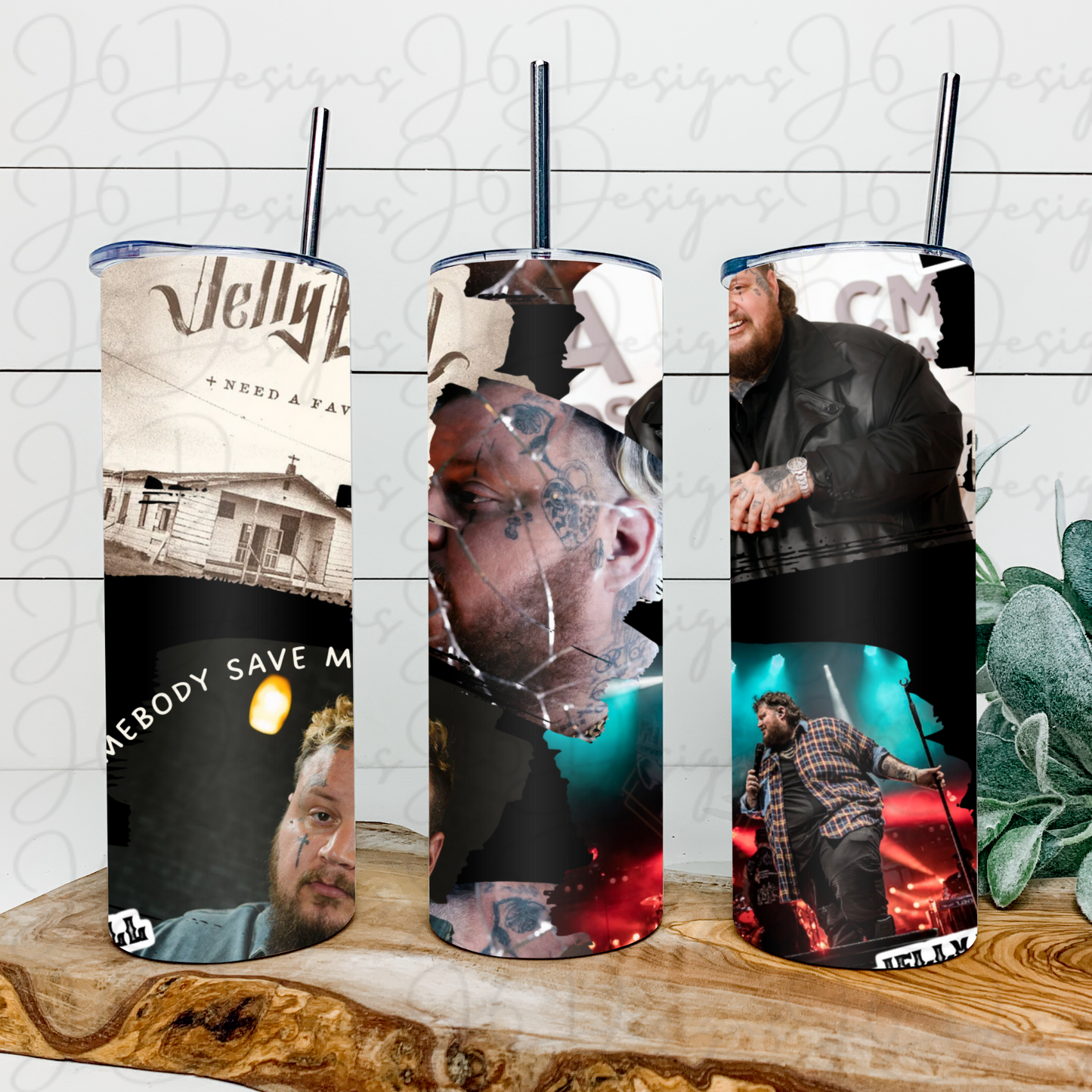 Jelly Collage Tumbler