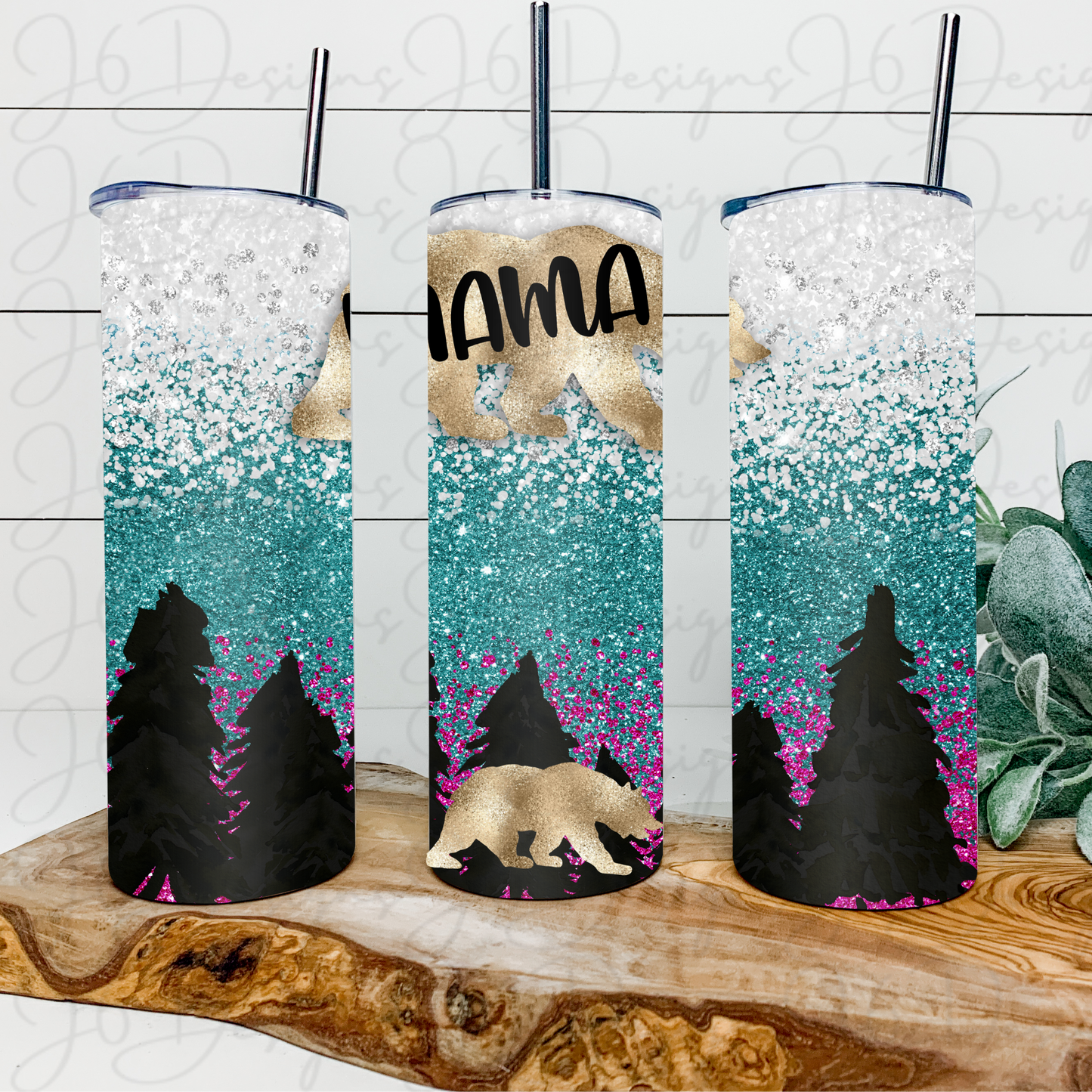 Mama Bear and Cub Tumbler