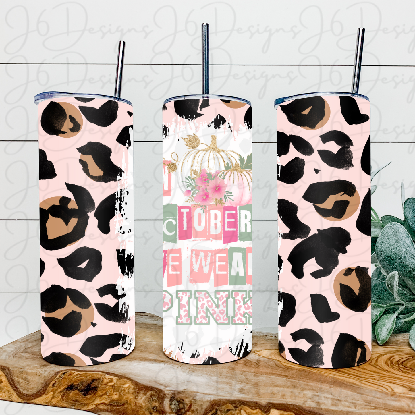 Pink October Tumbler