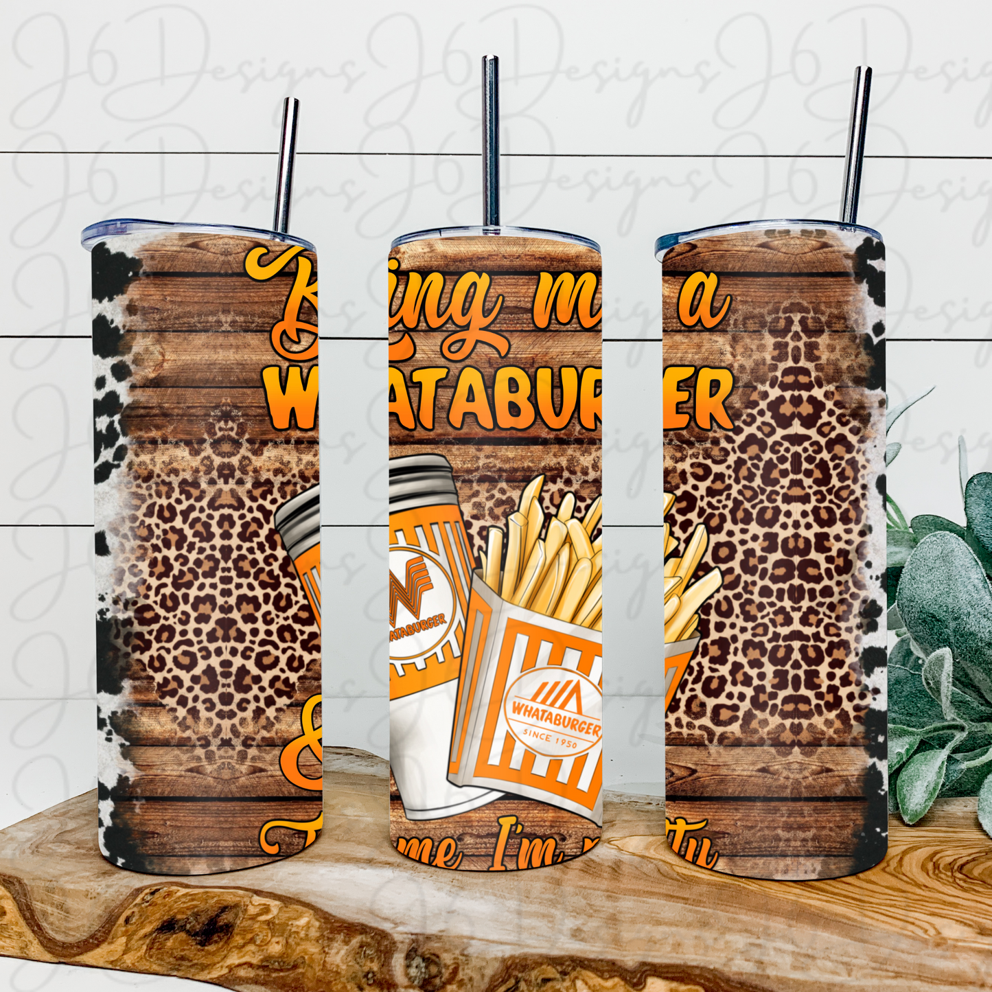Pretty Burger Tumbler