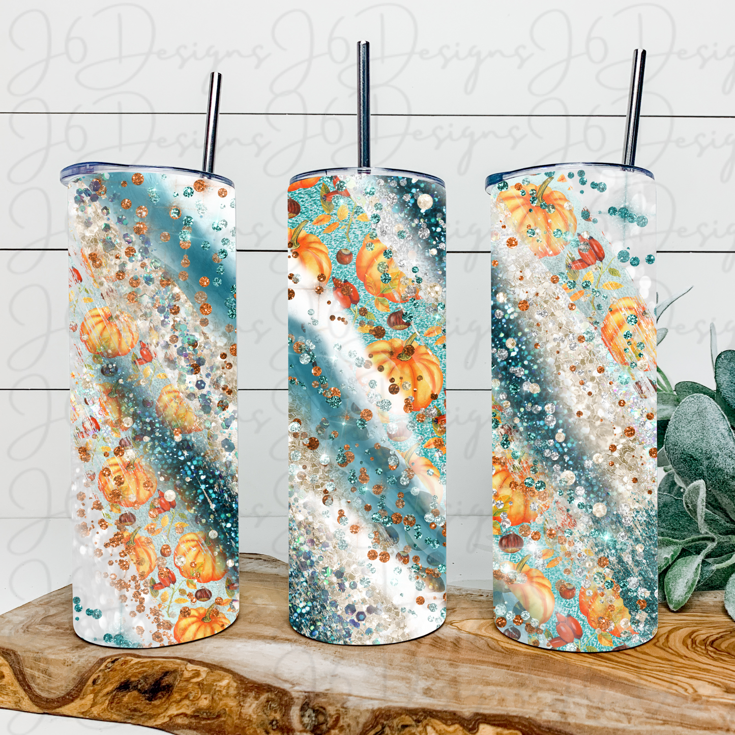 Pumpkin Swirl Tumbler