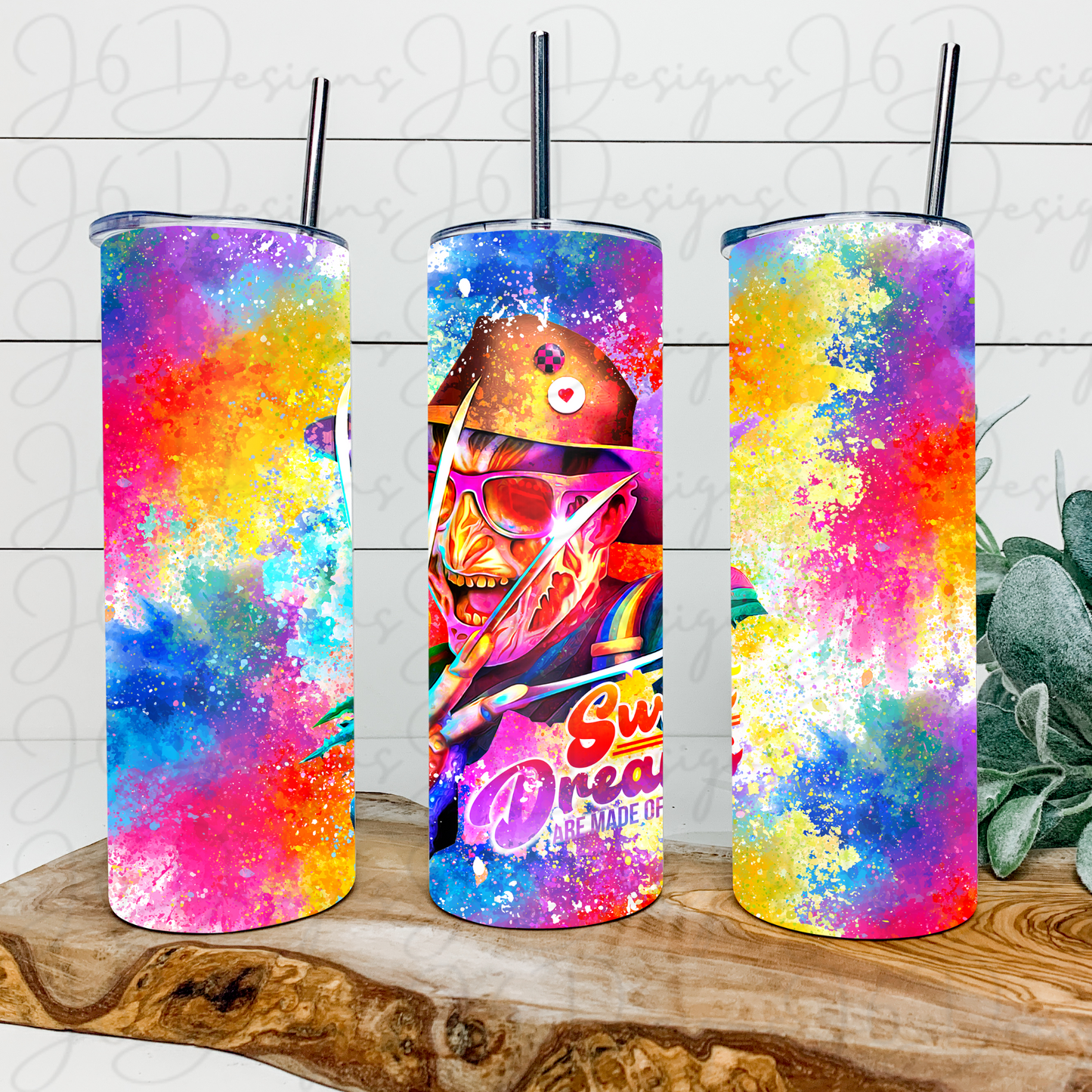 Sweet Dreams Neon Freddy Tumbler