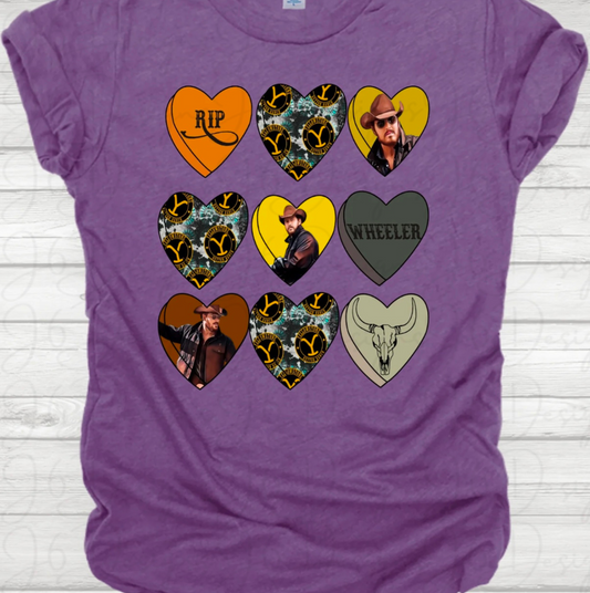 Rip Heart Collage T-shirt