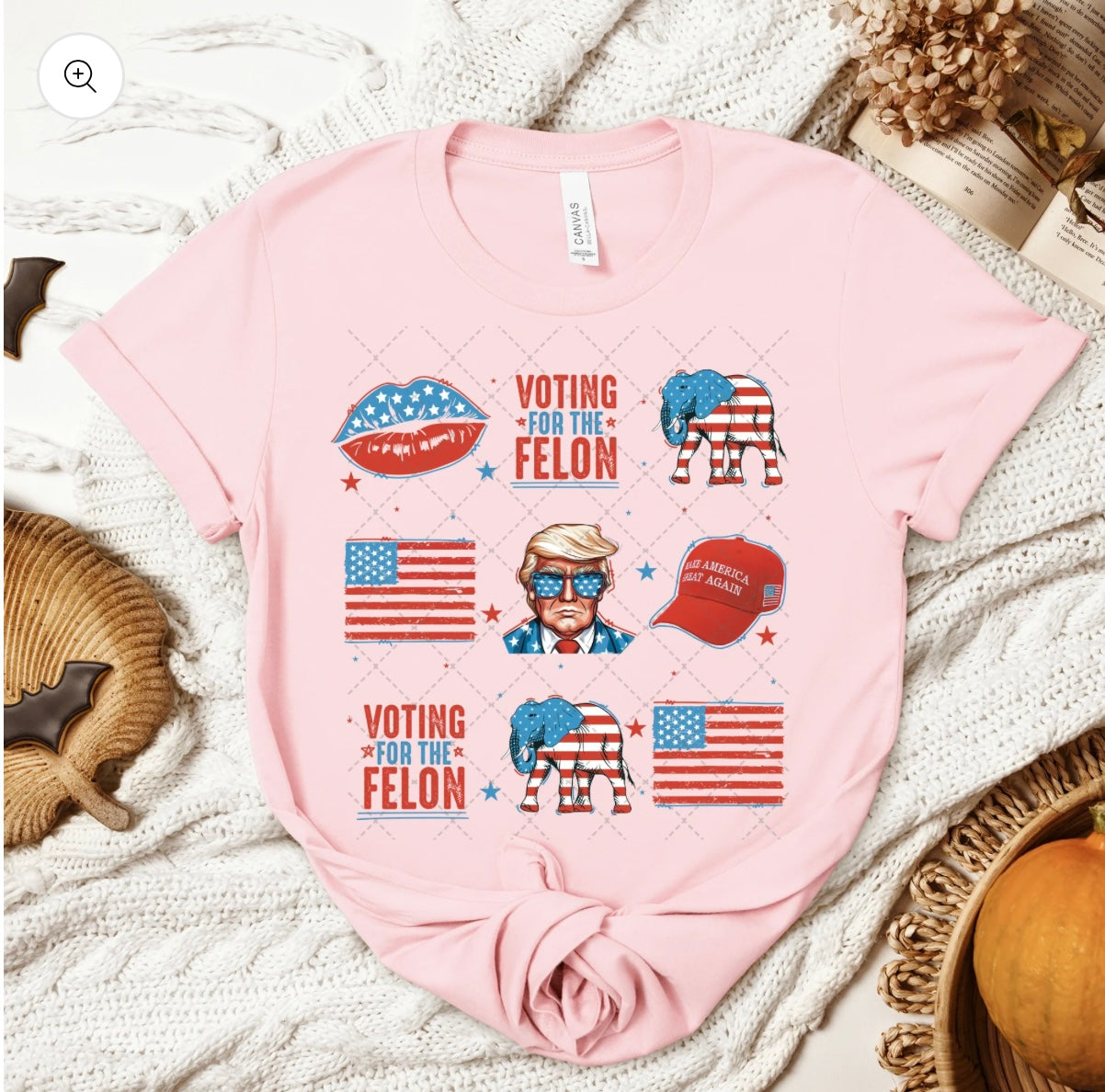 Trump Collage T-shirt