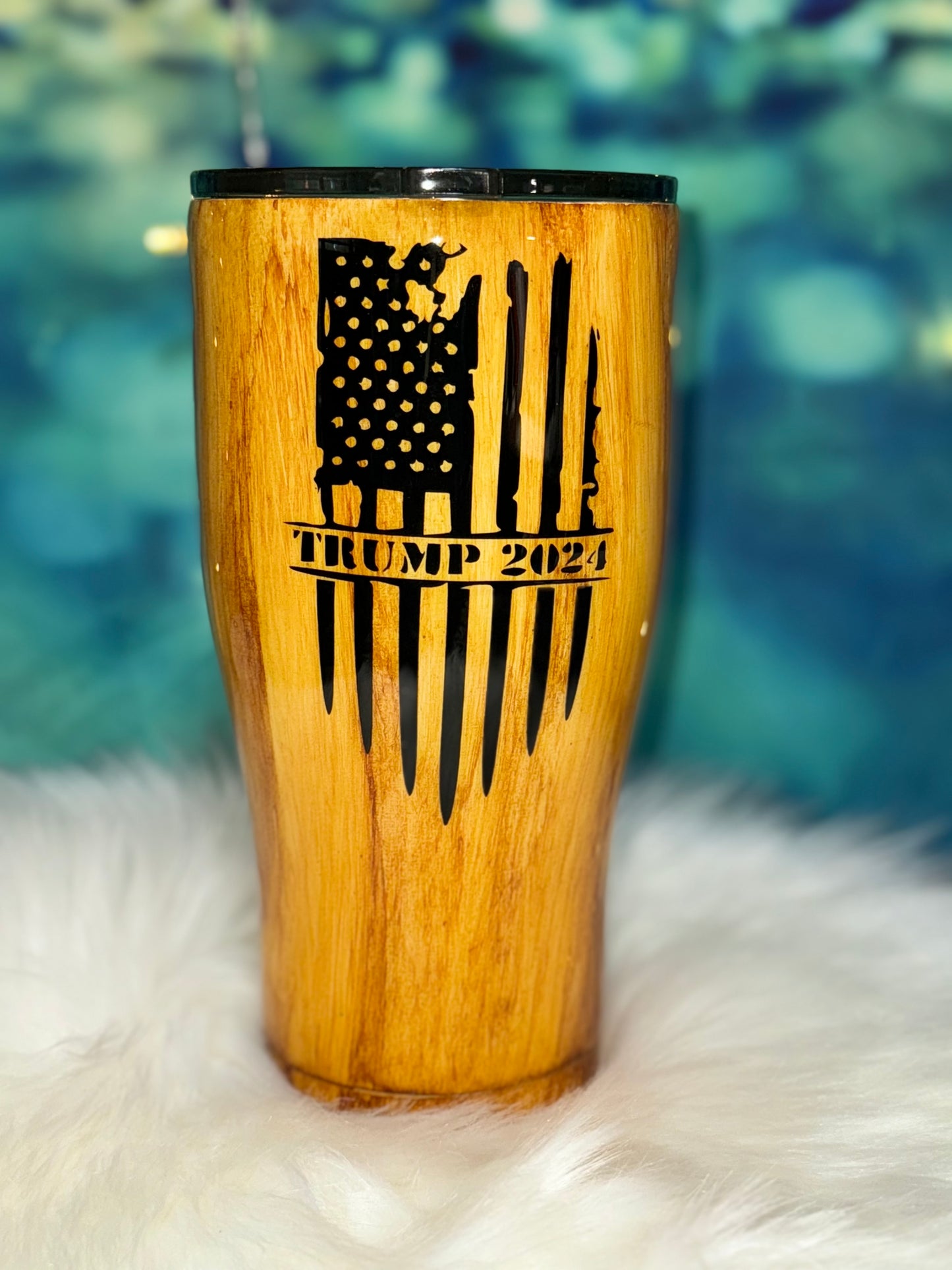 Presidential Woodgrain Tumbler
