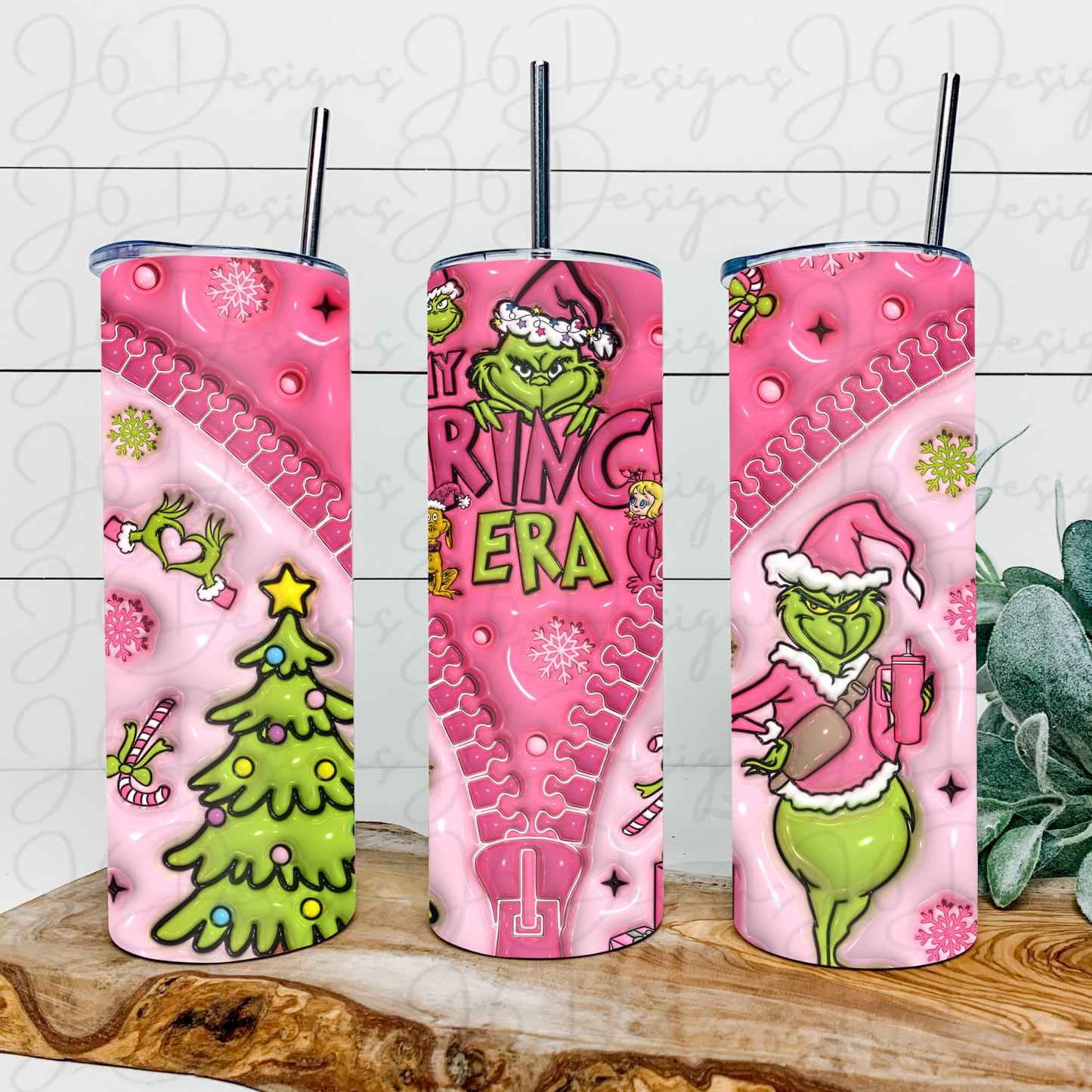 Mean Guy Era Zip Design Tumbler